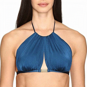L'agent by Agent Provocateur | Taniia Bikini Top in Blue